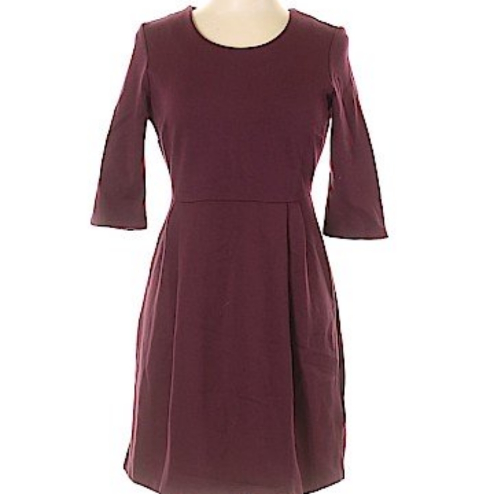 Amour Vert scoop neck fit and flare dress, EUC
